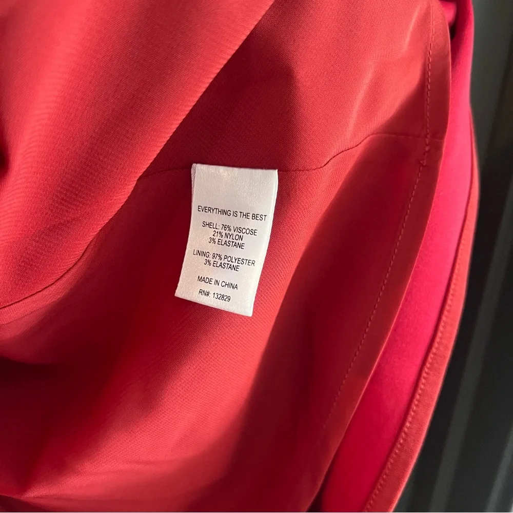 LPA Giovanna Mini Dress in Red Size Small NEW! New with tags!_7
